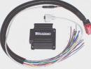 Microsquirt ECU.  Injector shown for indication of size only